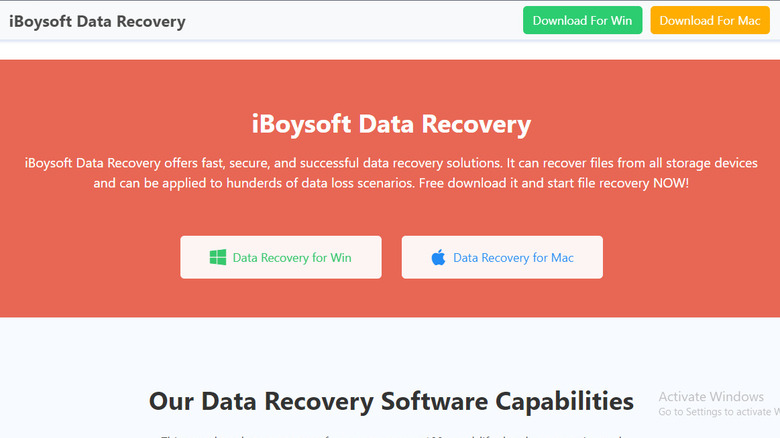 iBoysoft Data Recovery