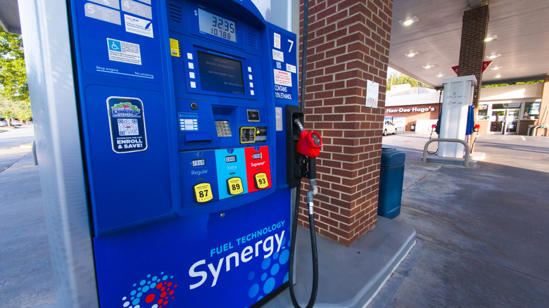 Exxon Mobil gas pump