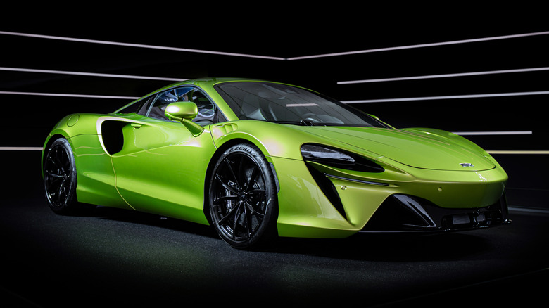 McLaren Artura on display