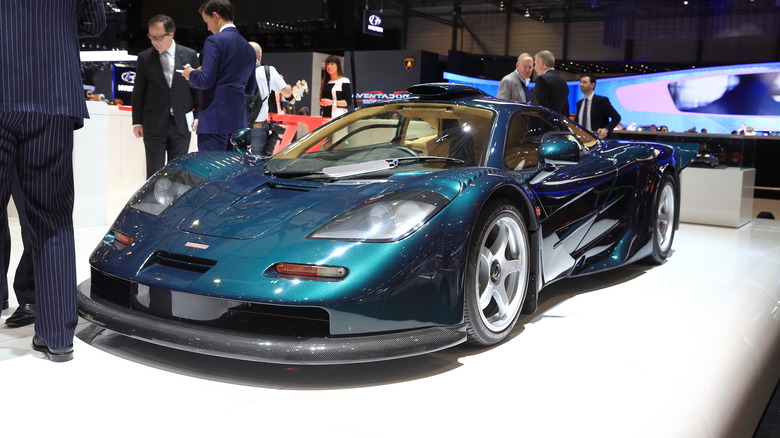 McLaren F1 GT on display at Geneva Motor Show