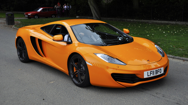 McLaren MP4-12C in orange