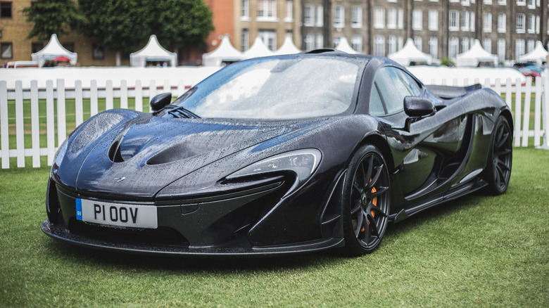 McLaren P1 on display in London
