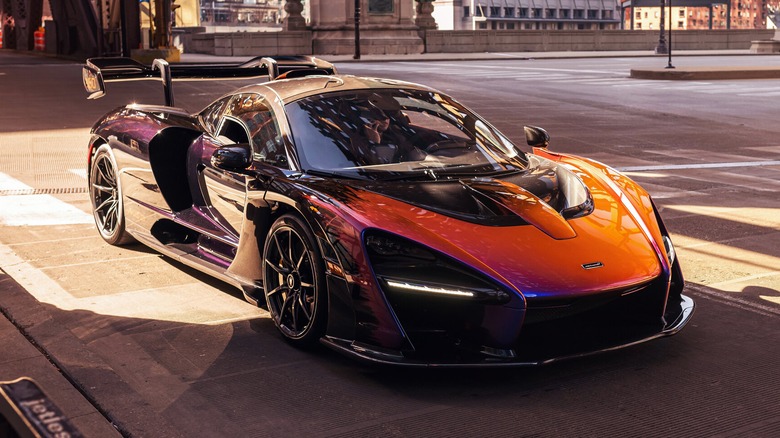 McLaren Senna on the road in Chicago