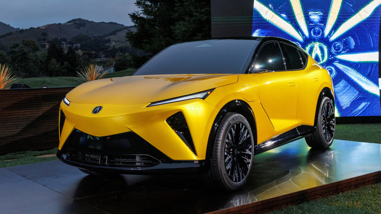 Acura RSX EV at launch event