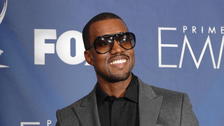 Kanye West at an awards show