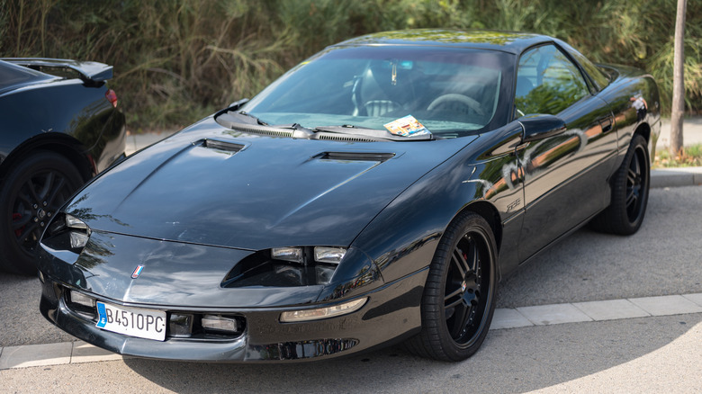 Fourth generation Chevrolet Camaro at a car meet