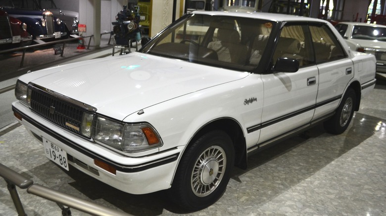 1988 Toyota Crown in a museum