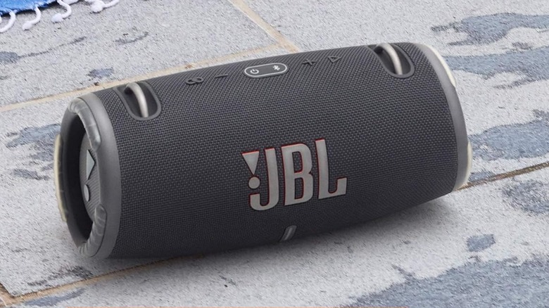 JBL Xtreme3 speaker outdoors