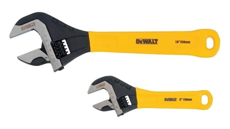 Dip Grip Adjustable Wrench Set