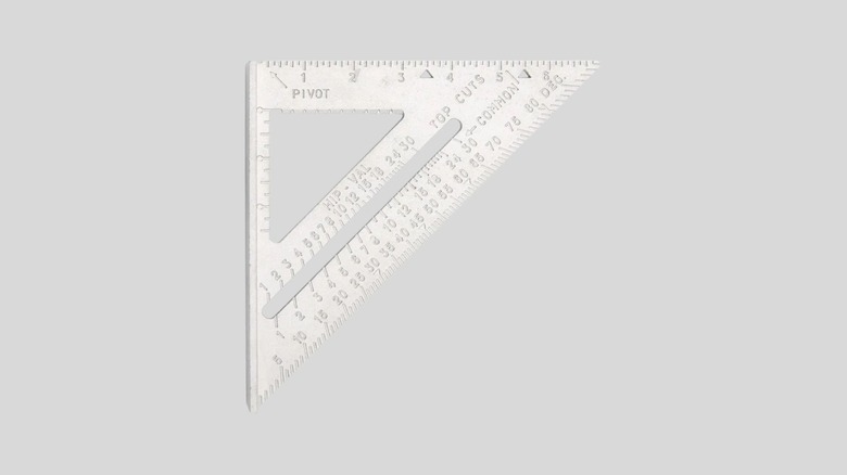 Pittsburgh 4-in-1 Aluminum Rafter Angle Square