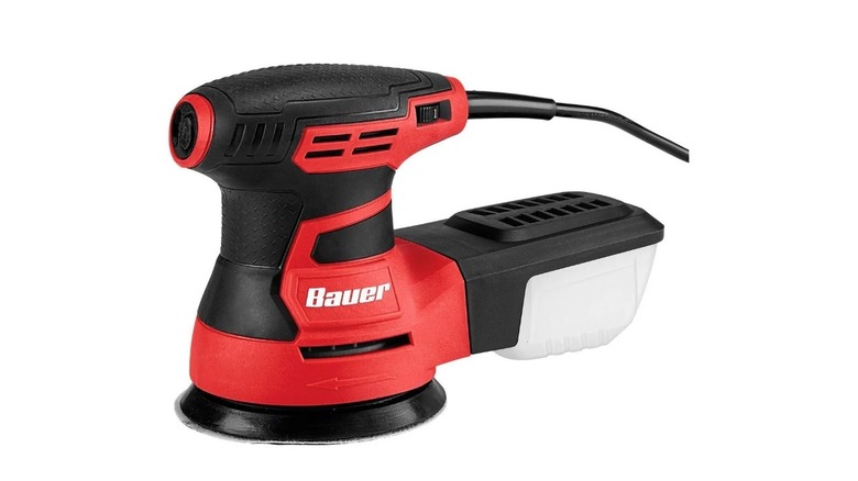 Stock photo of an orbital sander