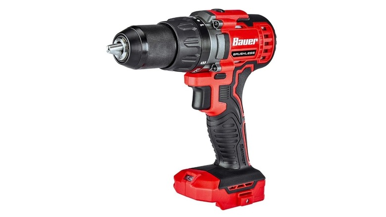 Stock photo of a Bauer cordless drill