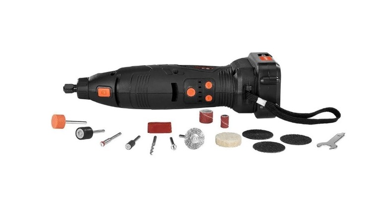 Stock photo of a rotary grinder