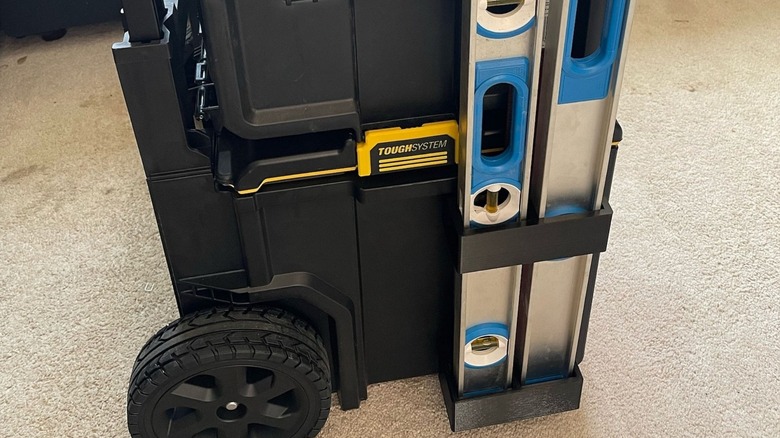 Dual Level Holder for DeWalt Packout Box