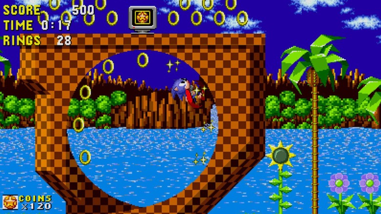 sonic origins sonic 1 green hill zone