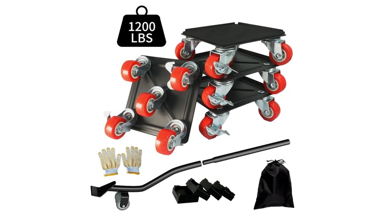 SYMORIN 5-Wheeled Furniture Dollies