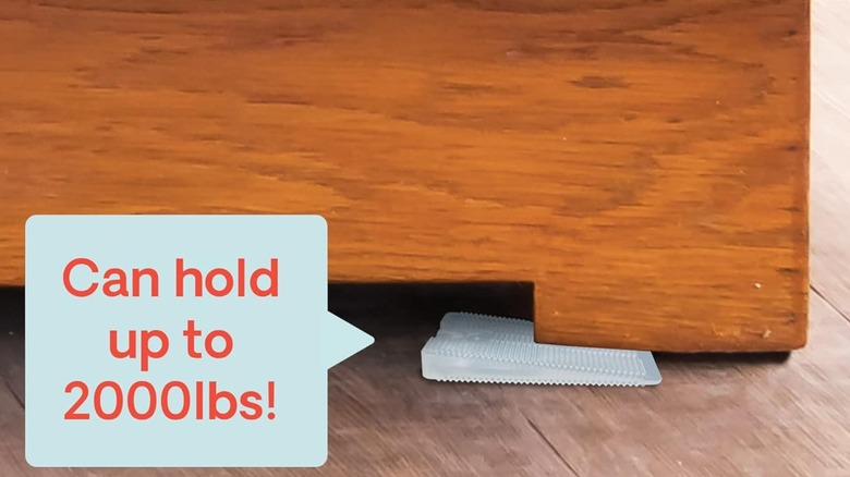 Wobble Wedges Rigid Plastic Leveling Shims