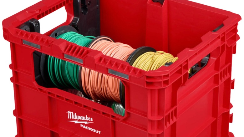 Packout Wire Pulling XL Crate