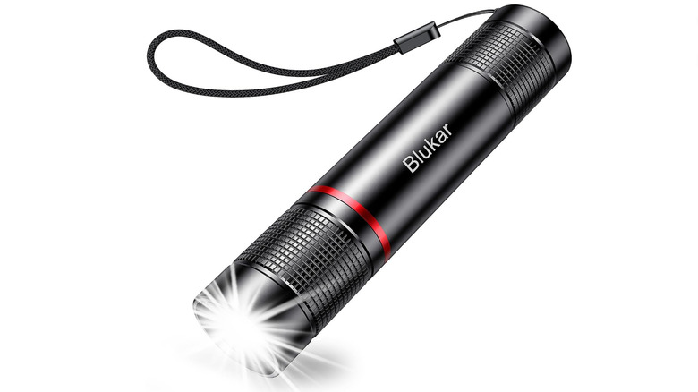 The water-resistant Blukar Rechargeable Flashlight.