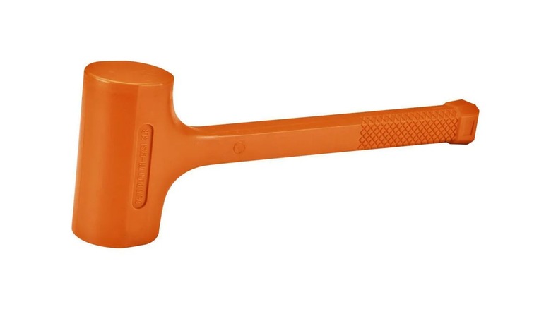 Pittsburgh 3-Pound Neon Orange Dead Blow Hammer
