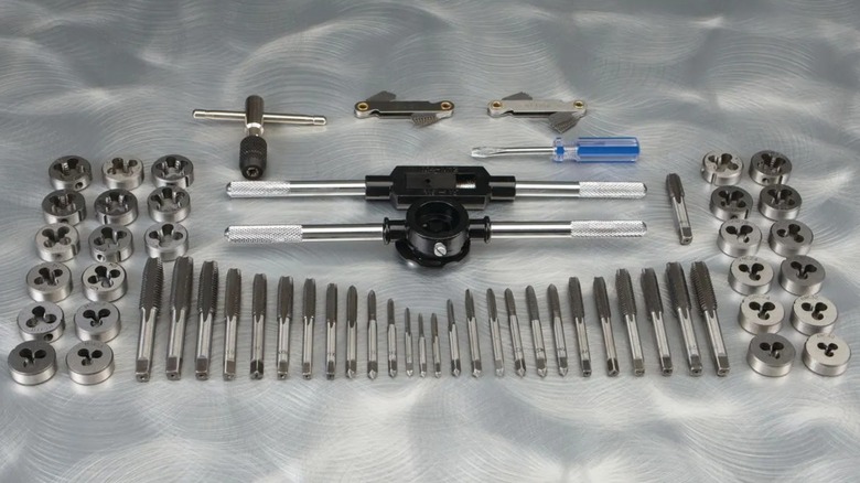 Pittsburgh SAE and Metric 60-Piece Tap and Die Set