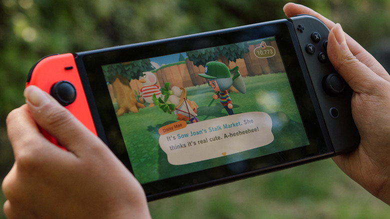 Animal Crossing on Nintendo Switch