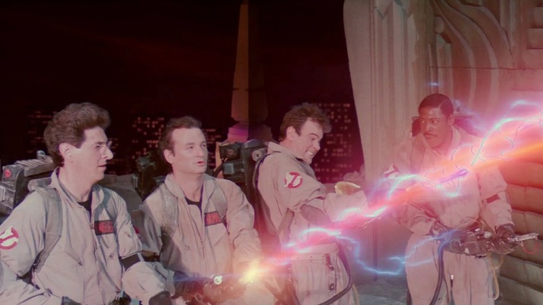 Ghostbusters using proton packs