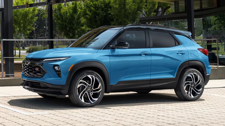 2025 Chevrolet Trailblazer﻿ parked on brick road