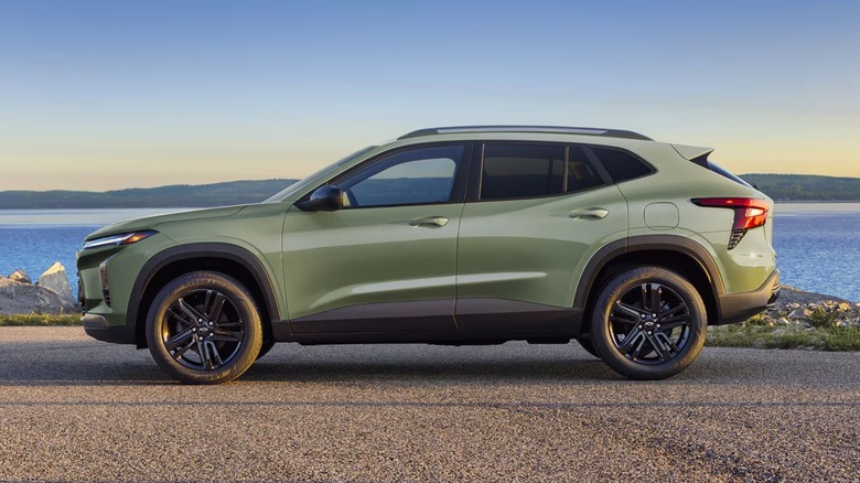 2025 Chevrolet Trax﻿ parked at lake