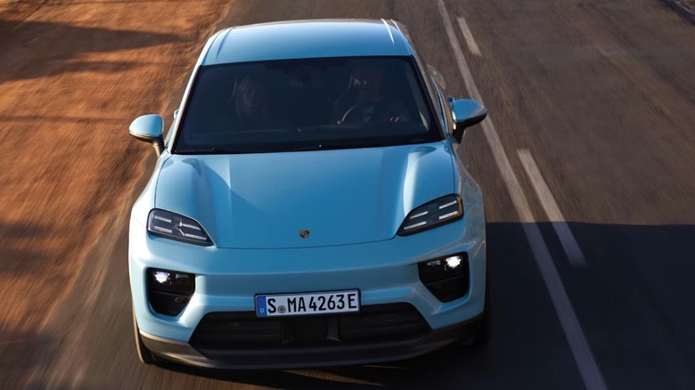 2025 Porsche Macan Electric﻿ driving