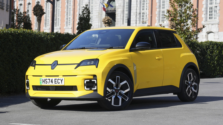 Renault 5 in a European city