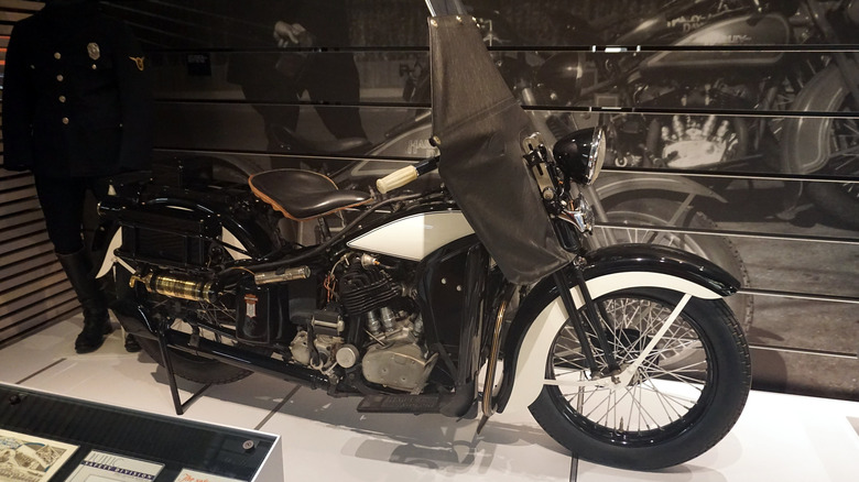 1936 Harley-Davidson VLH Police Motorcycle