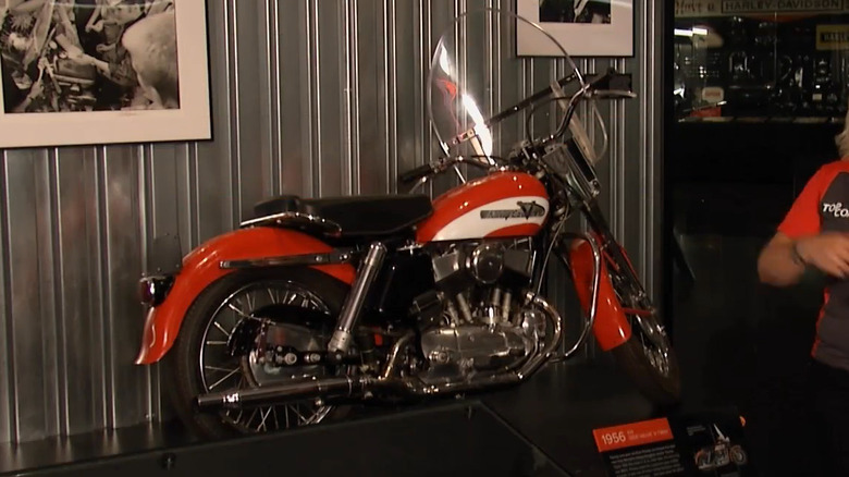 Elvis Presley's 1956 Harley-Davidson KH V-Twin