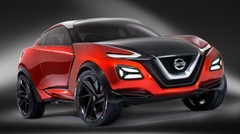 Rendering of Nissan Gripz concept on a black background