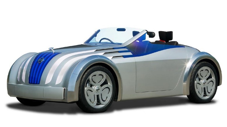 Nissan Jikoo concept on a white background