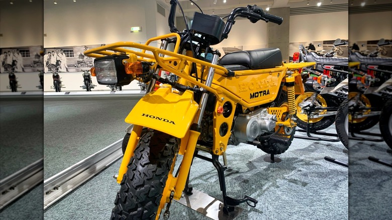 Honda Motra on display in museum