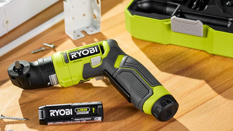 a Ryobi  multi-head screwdriver