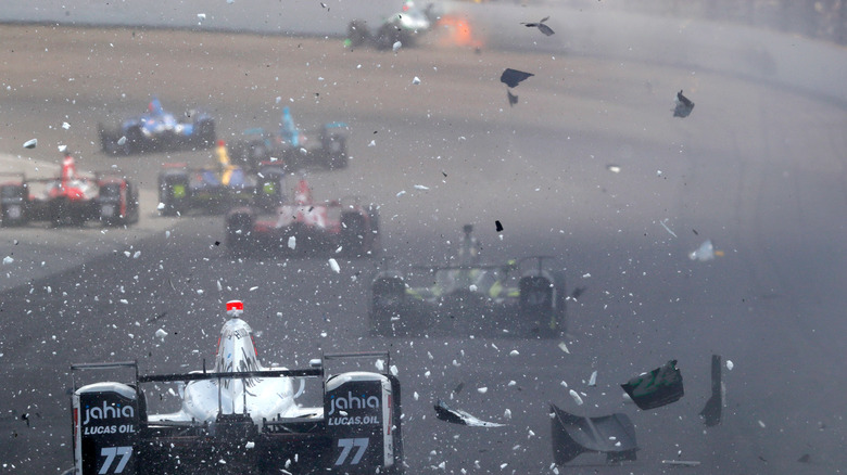 Indy 500 crash
