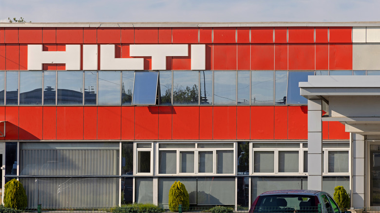 a Hilti tool store