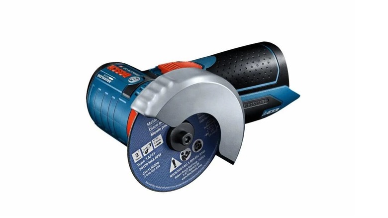 A Bosch 3 in. 12V Max brushless grinder