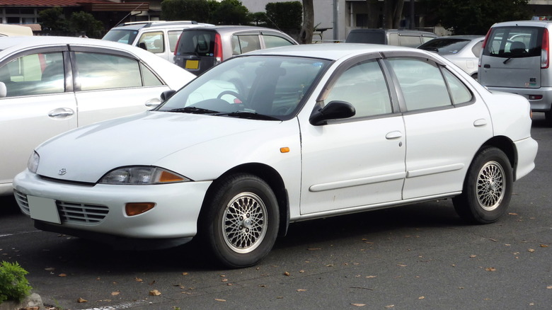 Toyota Cavalier parked in Japan