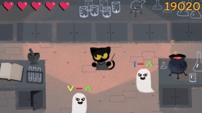 Google Doodle 2016 Halloween