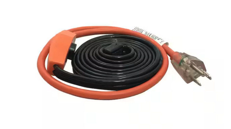 Frost King Electric Water Pipe Heat Cable on display