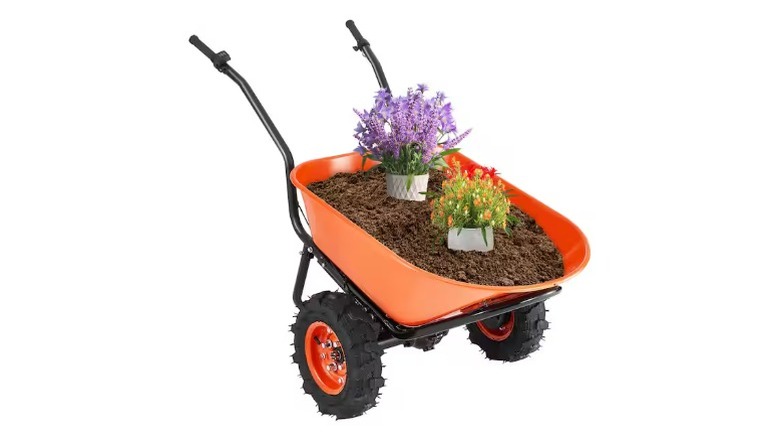 Vevor 7 cu. ft. electric wheelbarrow
