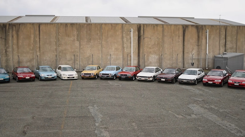 the Honda NZ collection at the closing Nelson plant