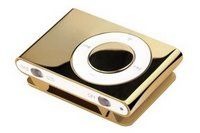 Gold iPod shuffle