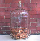 1968 pennies collection