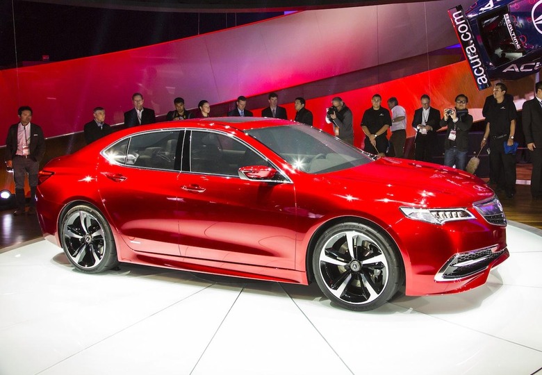 2015 Acura TLX Prototype Introduced at 2014 NAIAS