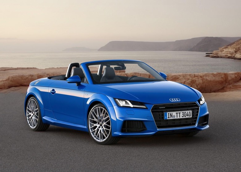 2015 Audi TT Roadster unveiled at Paris Auto Show, ready for order