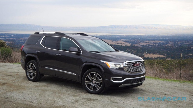 2017 Gmc Acadia Denali Awd Review The U In Suv Slashgear